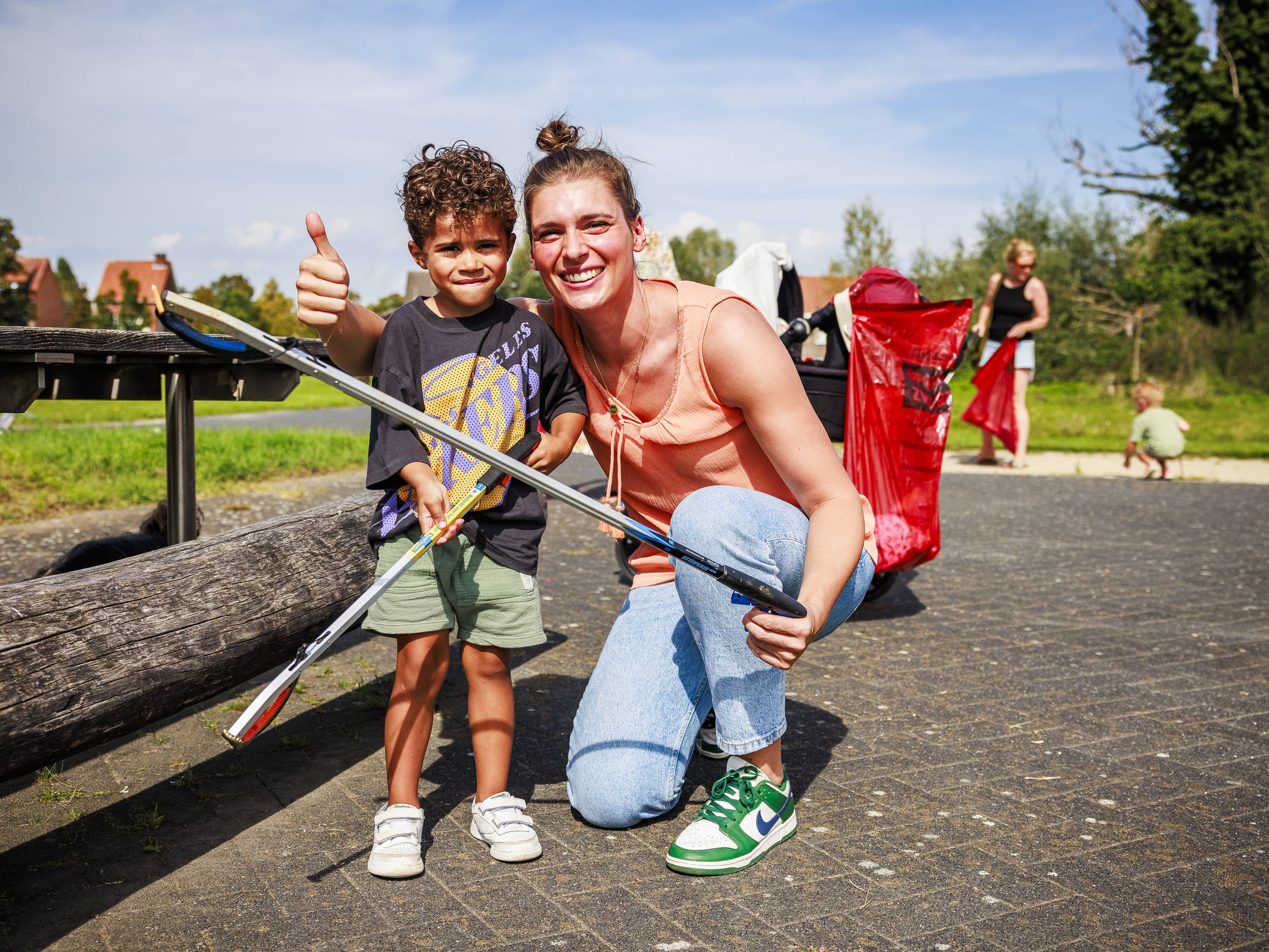 Wilrijk bindt strijd aan met zwerfvuil op World Cleanup Day