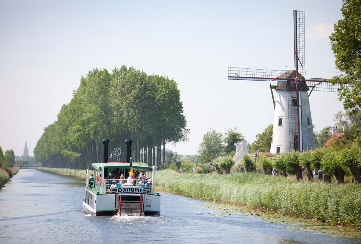 Landschapspark Zwinstreek - Damme - Lamme Goedzak molen