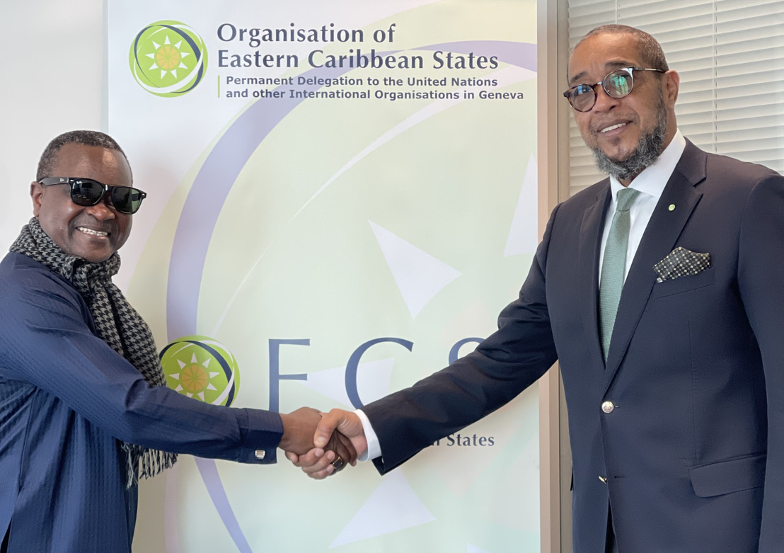 Nigerian Ambassador Pays Courtesy Call on OECS Ambassador in Geneva