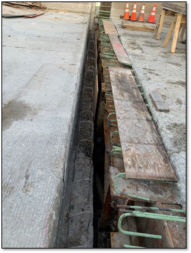 Bridge abutment joint Bridge abutment joint