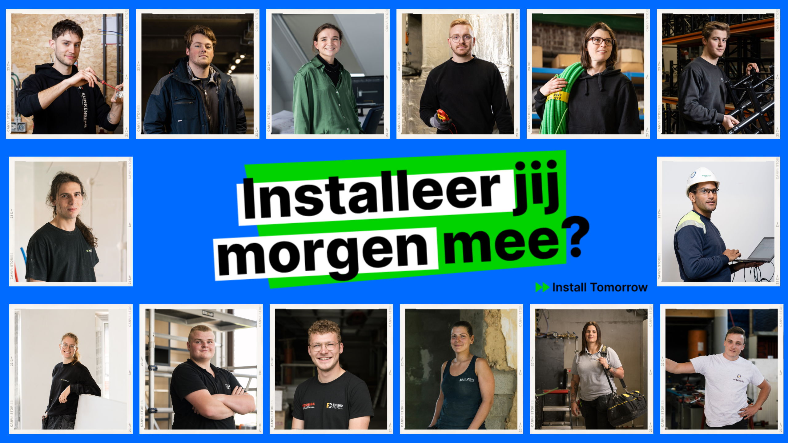 Install Tomorrow: Installeer jij morgen mee?