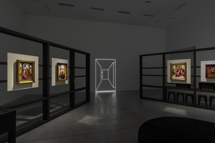 Zaalzicht expo DIERIC BOUTS. Beeldenmaker, 2023, M Leuven, foto: (c) Useful Art Services Zaalzicht expo DIERIC BOUTS. Beeldenmaker, 2023, M Leuven, foto: (c) Useful Art Services
