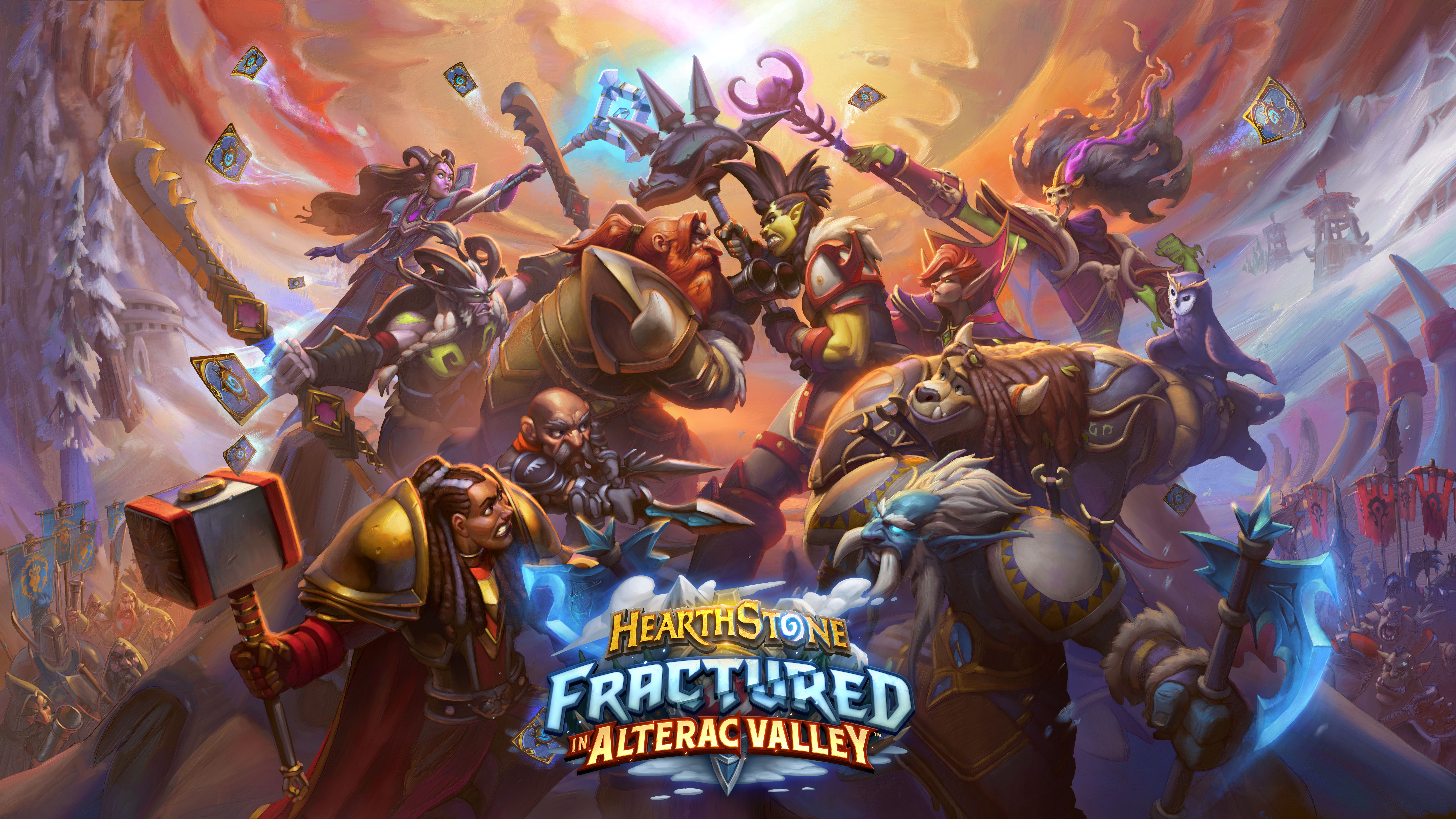 Divisés dans la vallée d'Alterac est la dernière extension de l'année du Griffon.