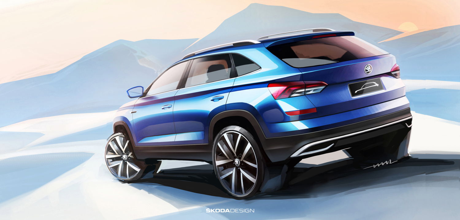 The crystalline design details, a common feature of all
ŠKODA SUVs, are evidence of the new mainstream city
SUV’s rugged character.