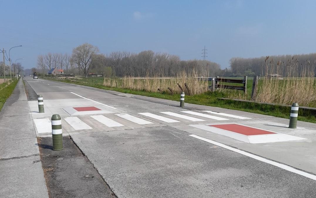 Verkeerskussens in Bosstraat Verkeerskussens in Bosstraat