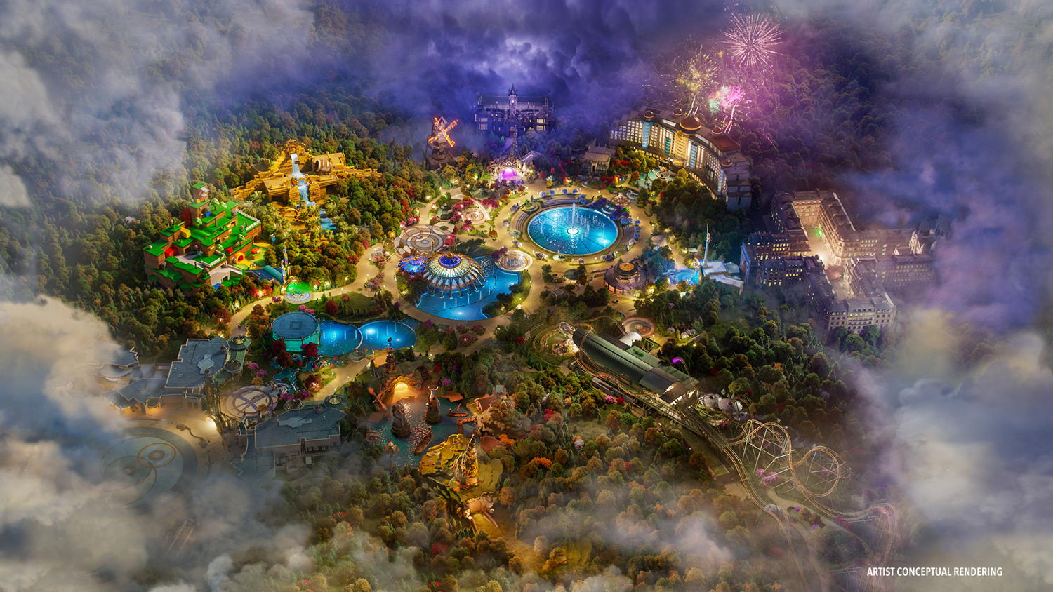 Universal Epic Universe - Render.