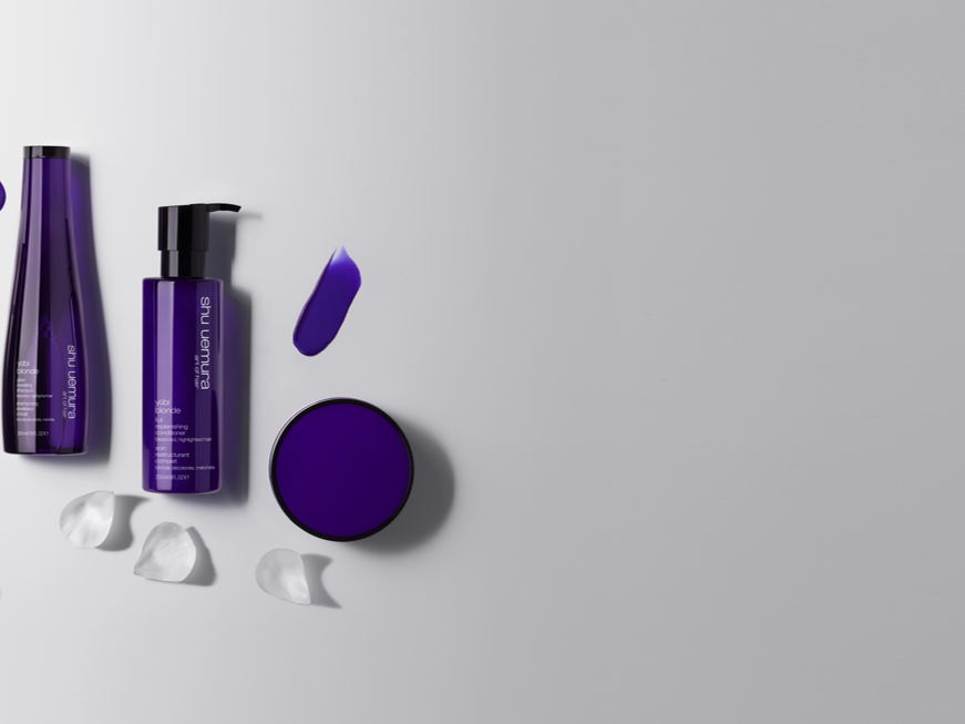shu uemura art of hair lance yūbi blonde