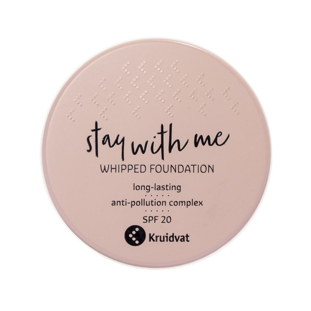 Kruidvat Stay With Me Whipped Long Lasting Foundation - €4,99
