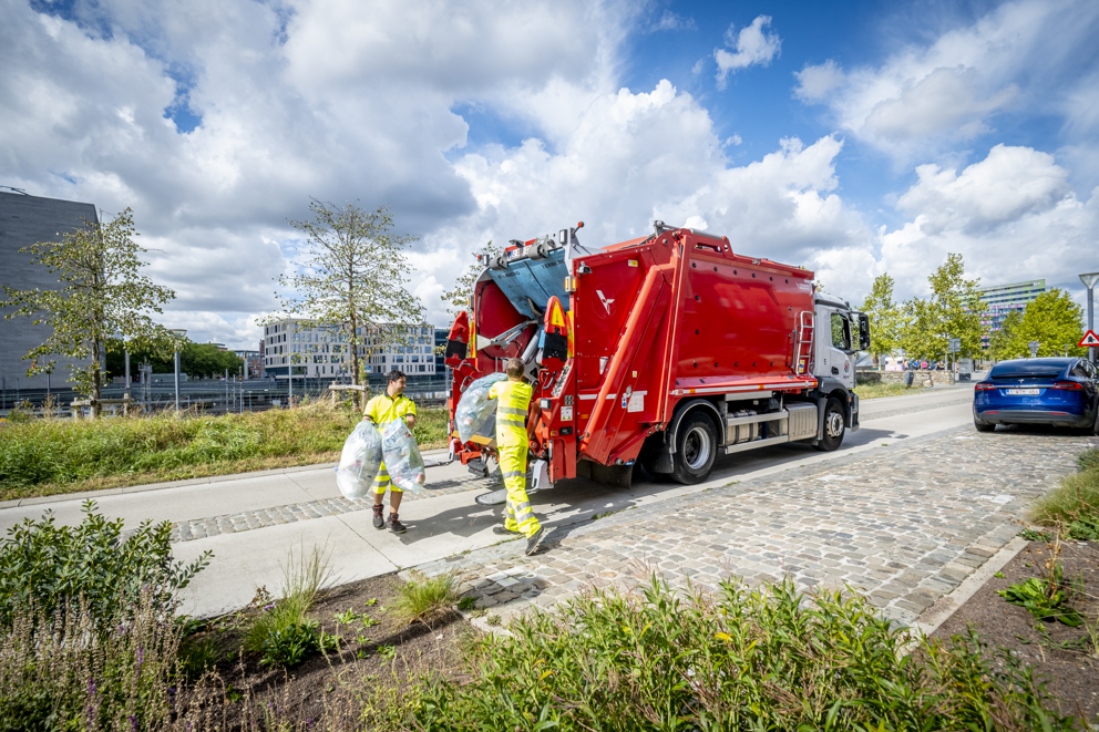 Leuven bedankt afvalophalers en straatvegers