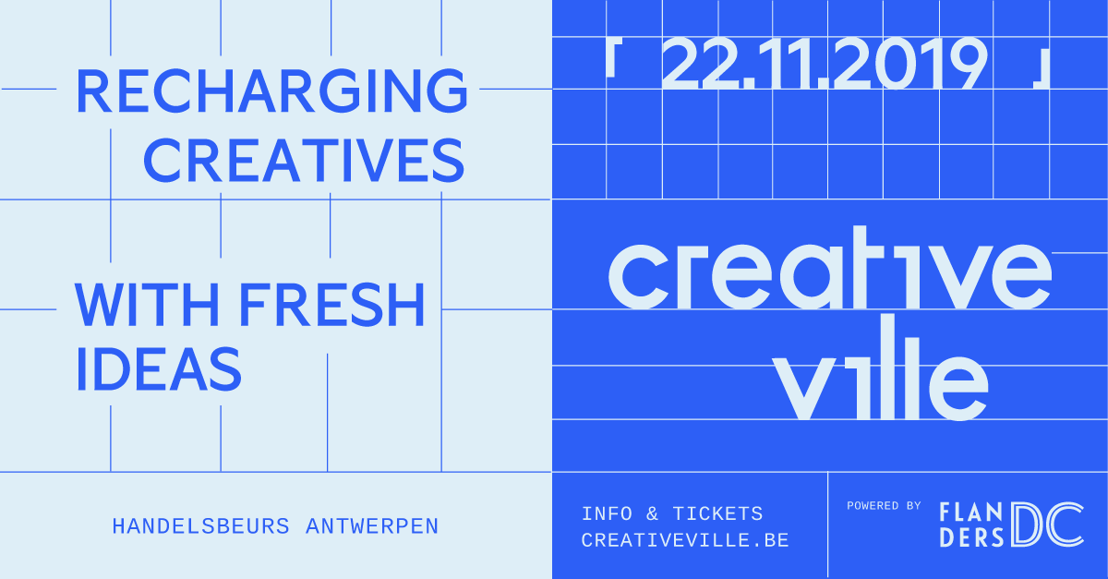 Volledig programma Creative Ville 2019 bekend: