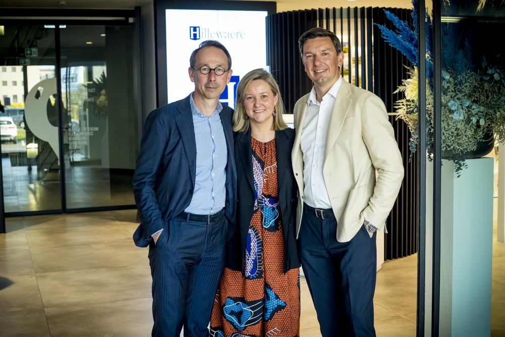 Xavier Lesseliers, Roos Borms en Roel Druyts