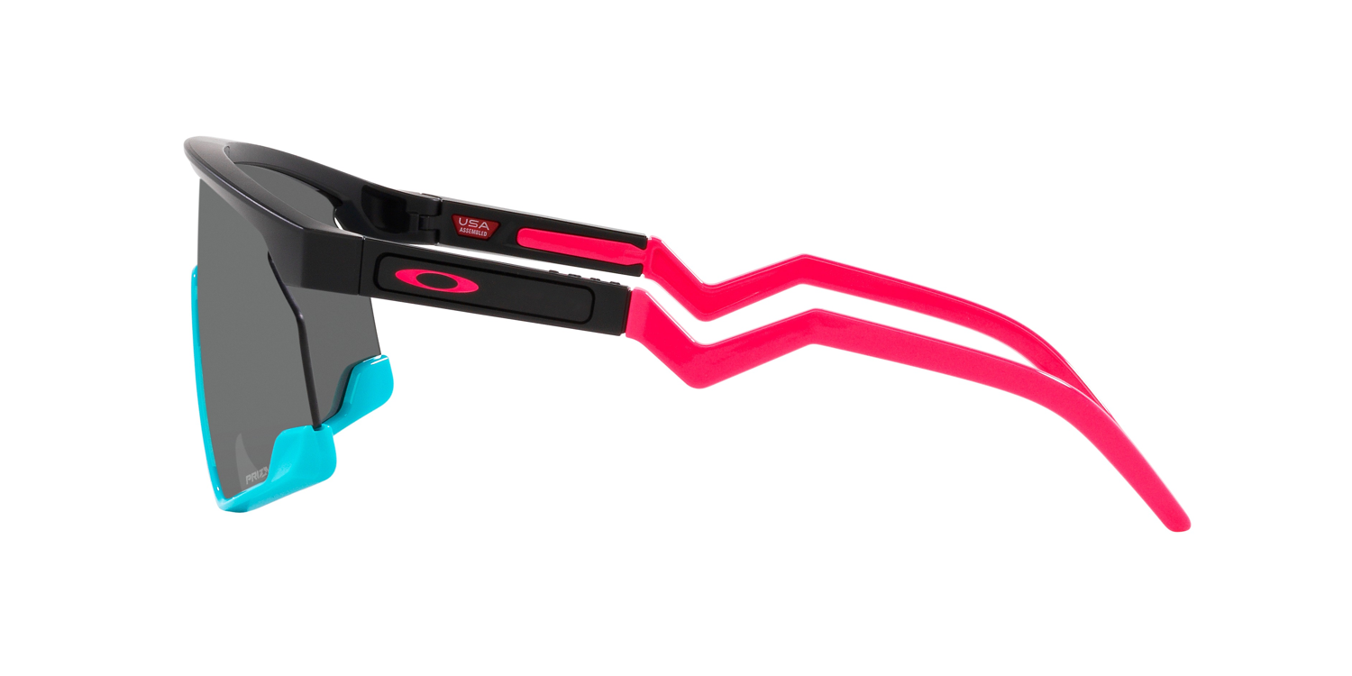 OAKLEY BXTR MATTE BLACK/TEAL WITH PRIZM BLACK (3)
