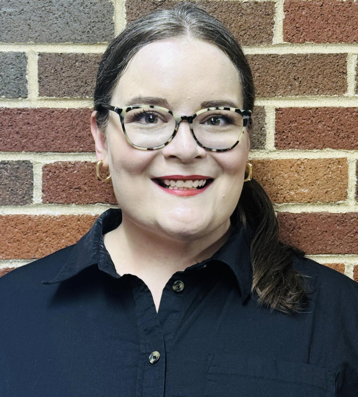 Headshot of Shay Beezley, assistant director of metadata and cataloging Headshot of Shay Beezley, assistant director of metadata and cataloging