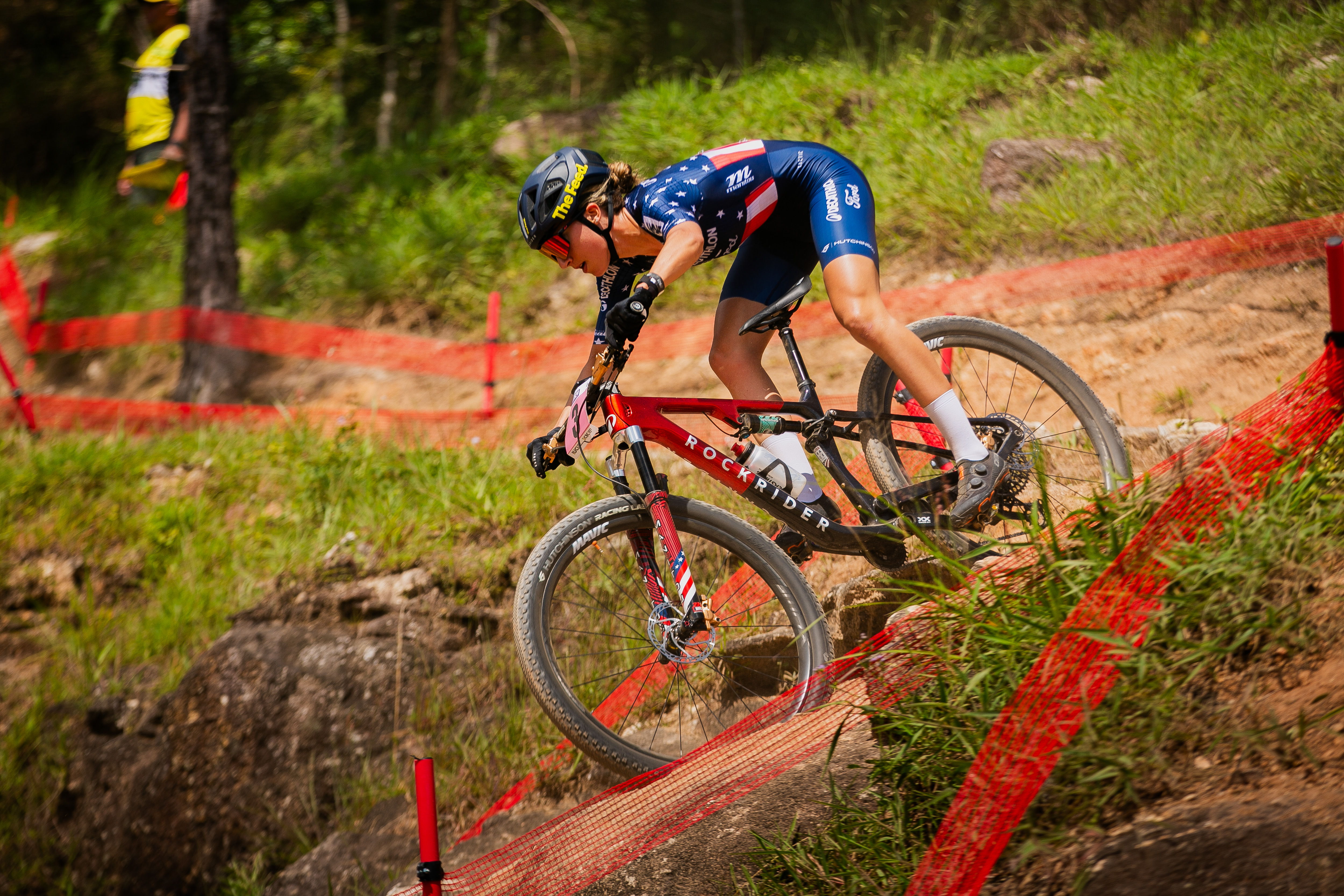 US National XCO & XCC Champion Savilia Blunk racing on the Python Race