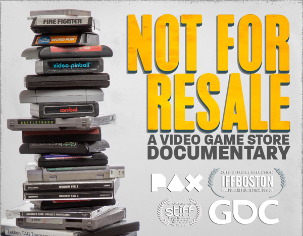 Award Nominated Video Game Documentary, ‘Not For Resale’, Available Now