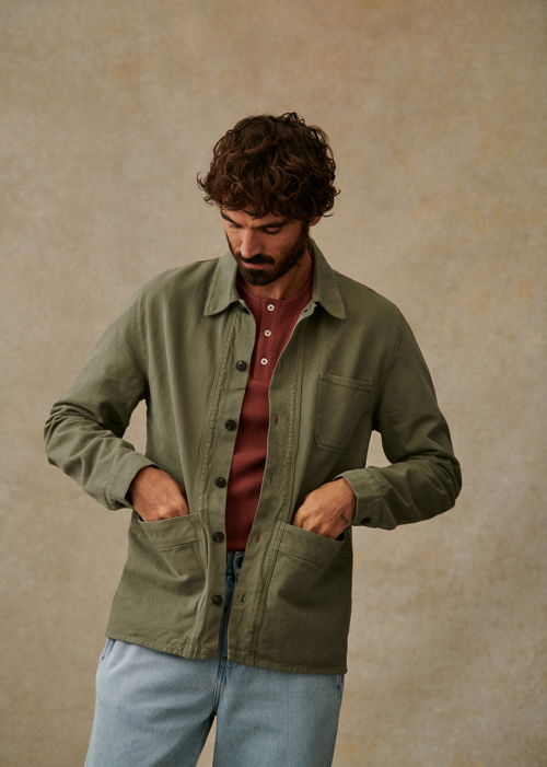 Octobre Editions - Veste Will Vert Eau - 110€