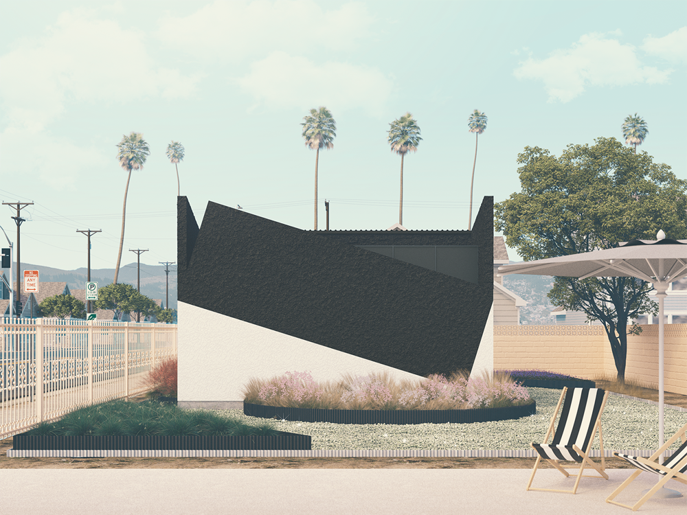 Exterior Rendering, Courtesy Jennifer Bonner / MALL