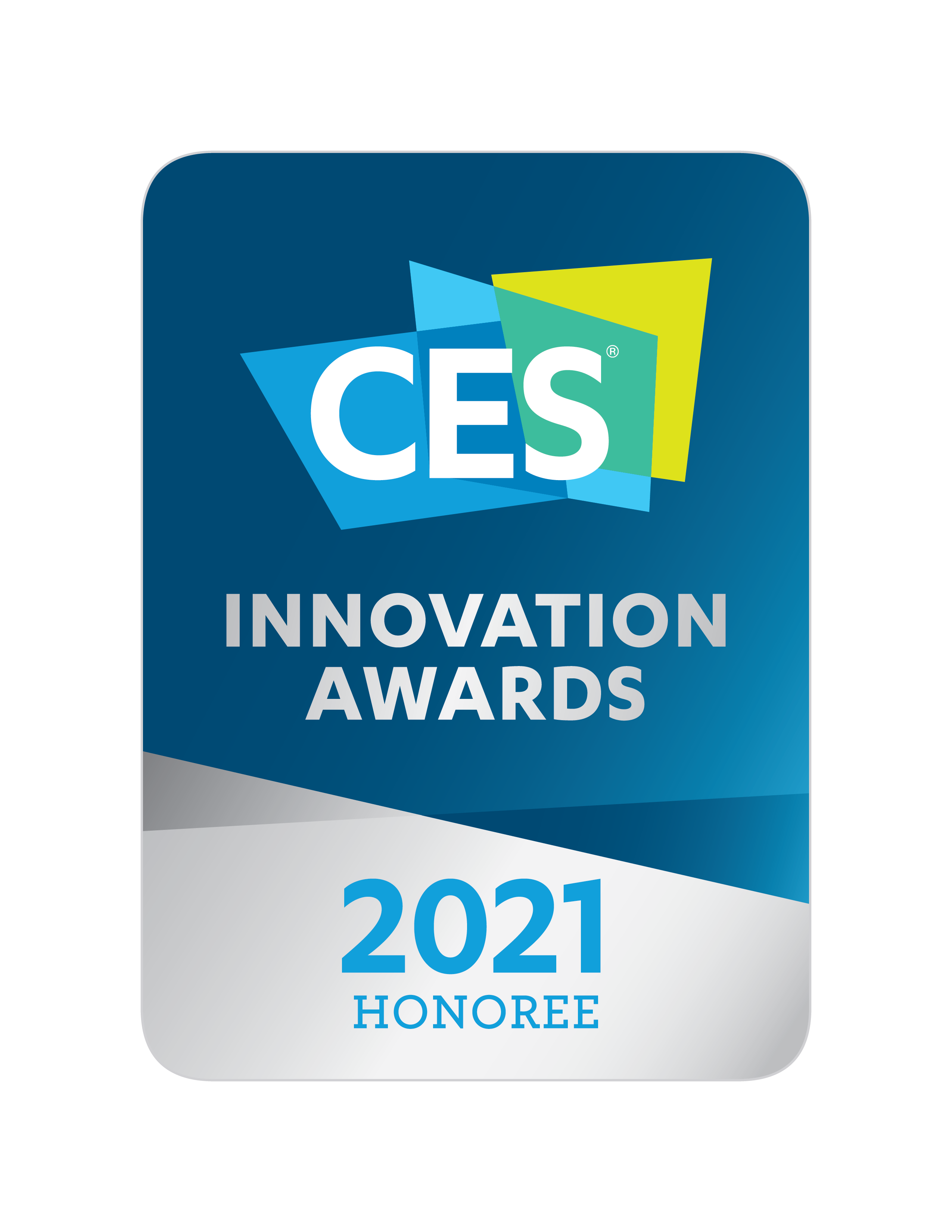 Deze immersieve speakerloze audio-oplossing van Sennheiser en Continental won een prijs op de CES Innovation Awards 2021 in de categorie In-Vehicle Entertainment and Safety.