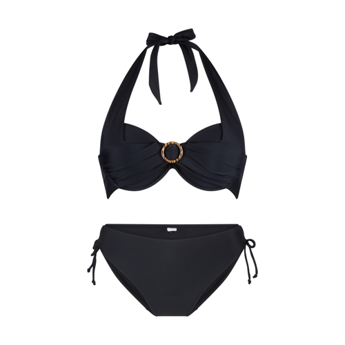 LingaDore_SS25_7714_HalterneckBikiniSet_Black_EUR59.95