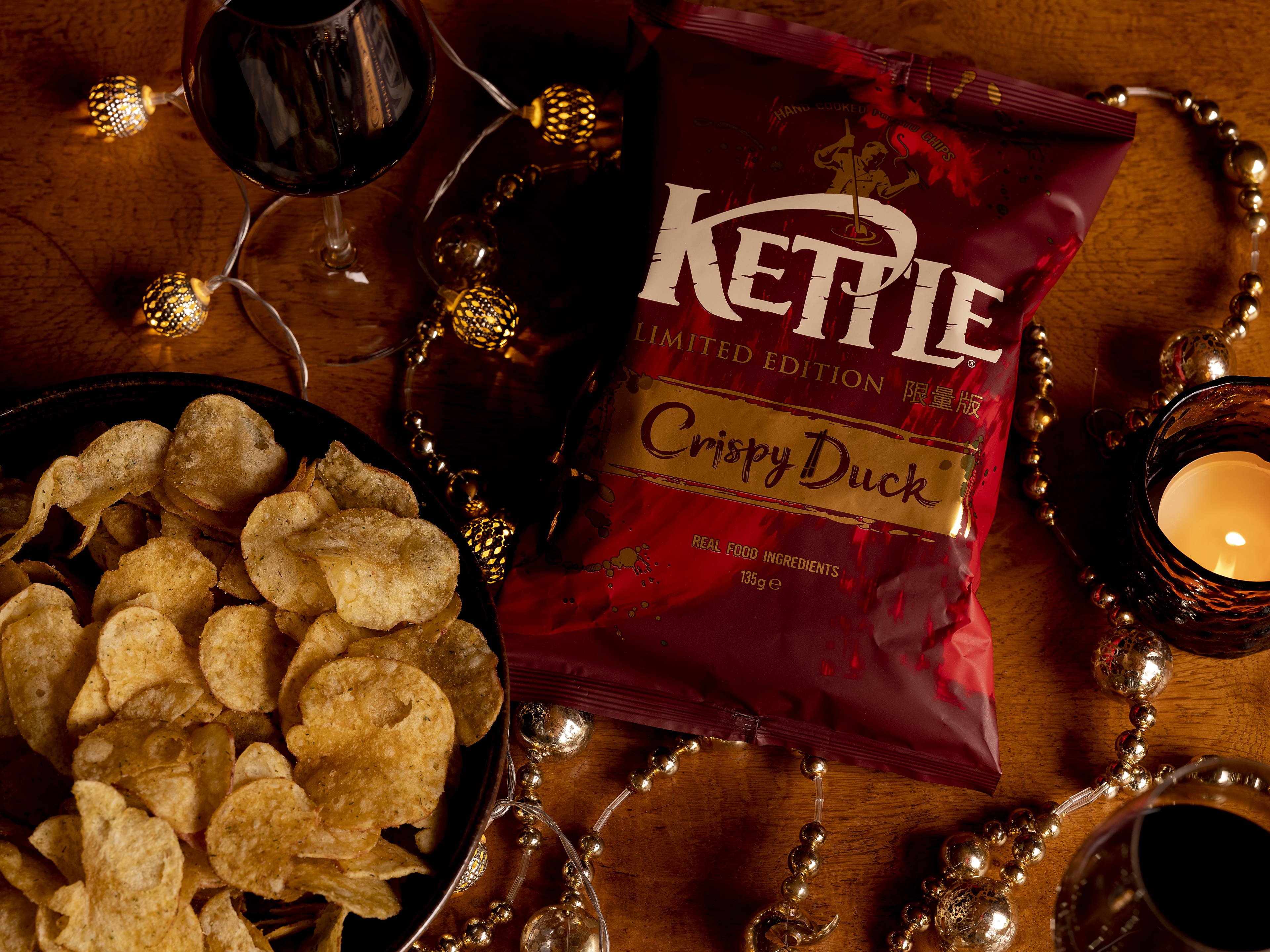 CRISPY DUCK : LA NOUVELLE SAVEUR FESTIVE DE KETTLE® CHIPS