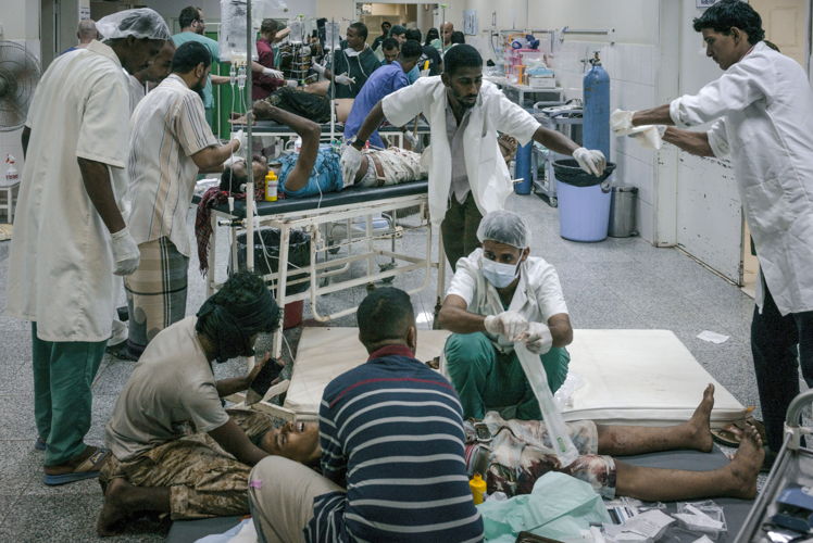 Ziekenhuis in Aden (c) Guillaume Binet/AZG 