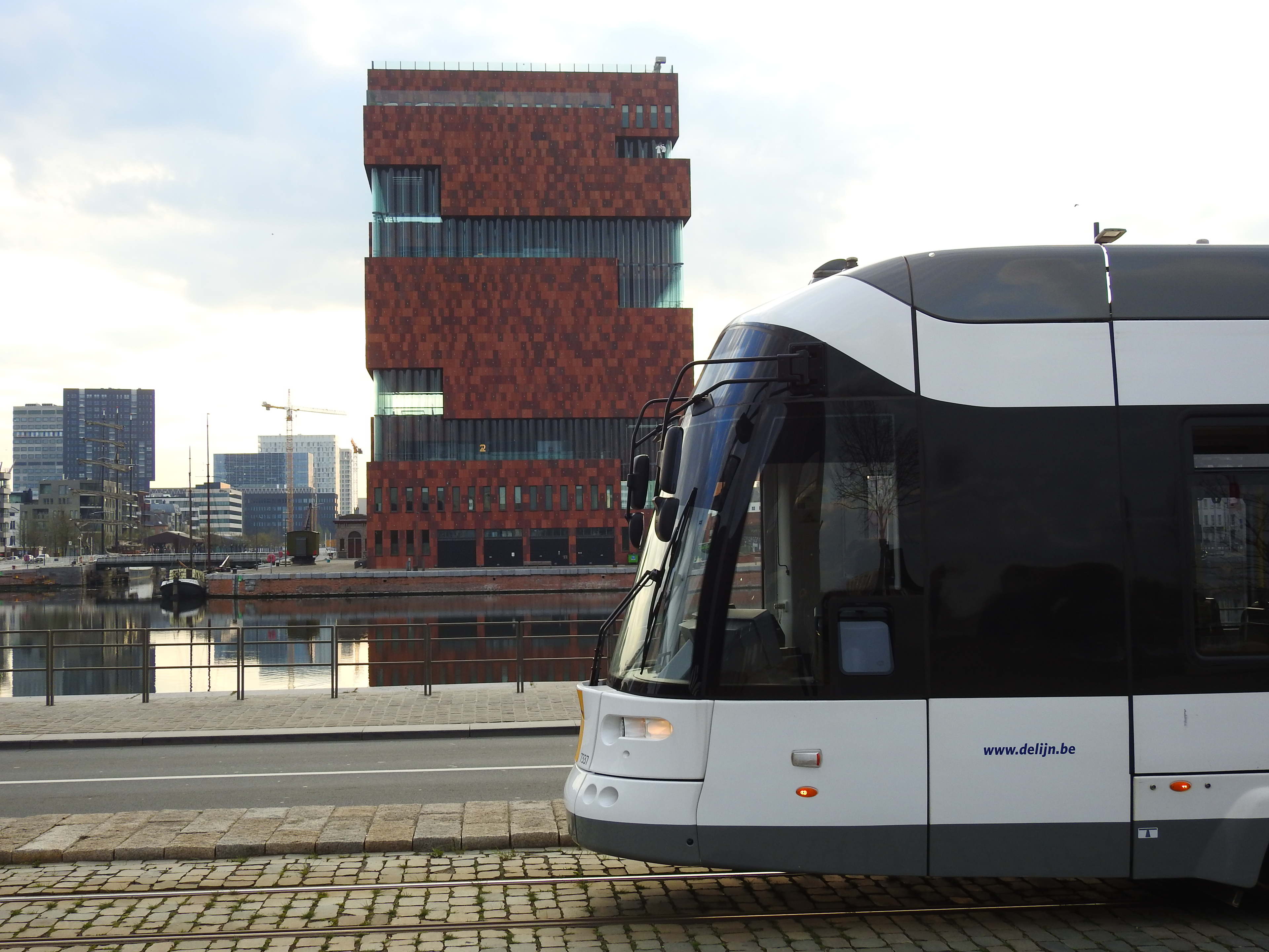 Tram 7 rijdt tijdelijk niet naar Eilandje en MAS door werken in Sint-Katelijnevest