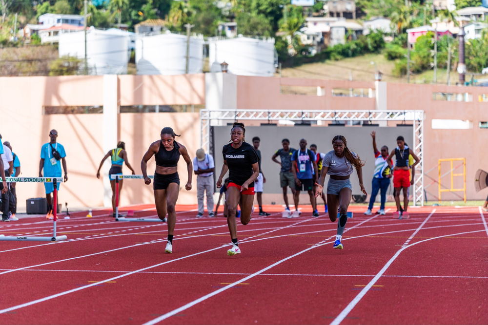 CARIFTA Games Warm-Up Session. Photo Credit: CARIFTA Games Grenada 2024 
