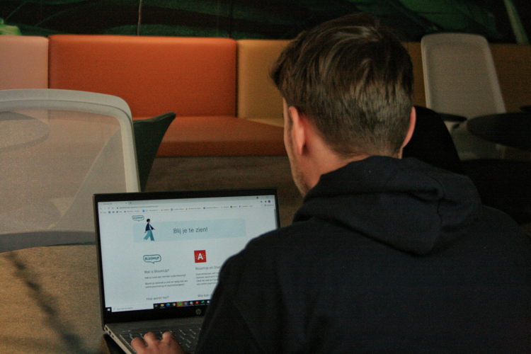 De BloomUp-website