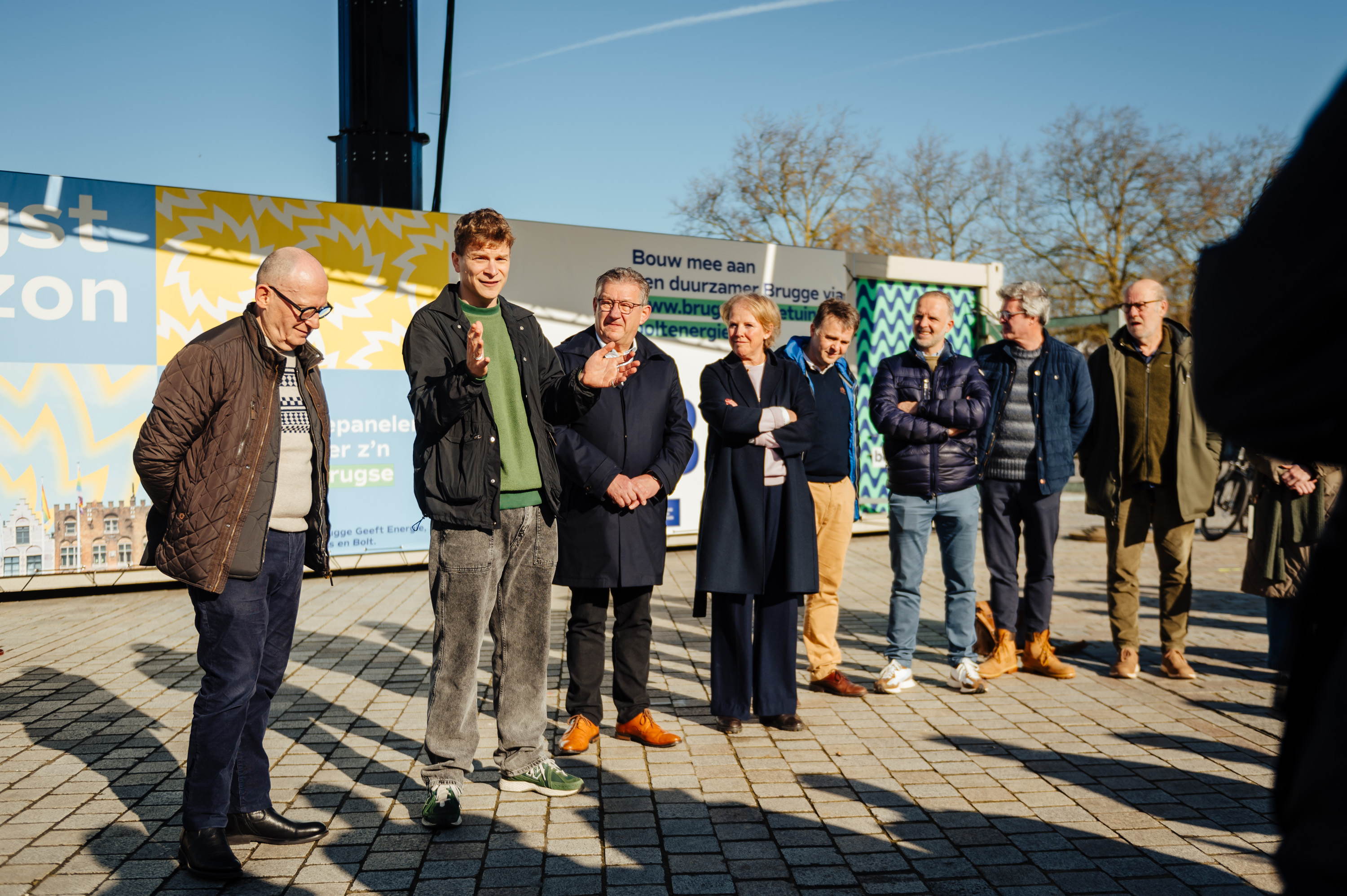 Collectieve zonnetuin in Brugge