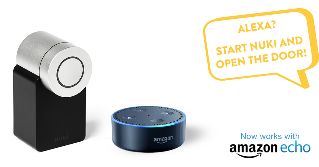 Nuki is de allereerste Europese smart lock met Amazon Alexa-ondersteuning