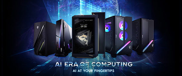 MSI stellt die nächste Generation von AI-Gaming-Desktops vor