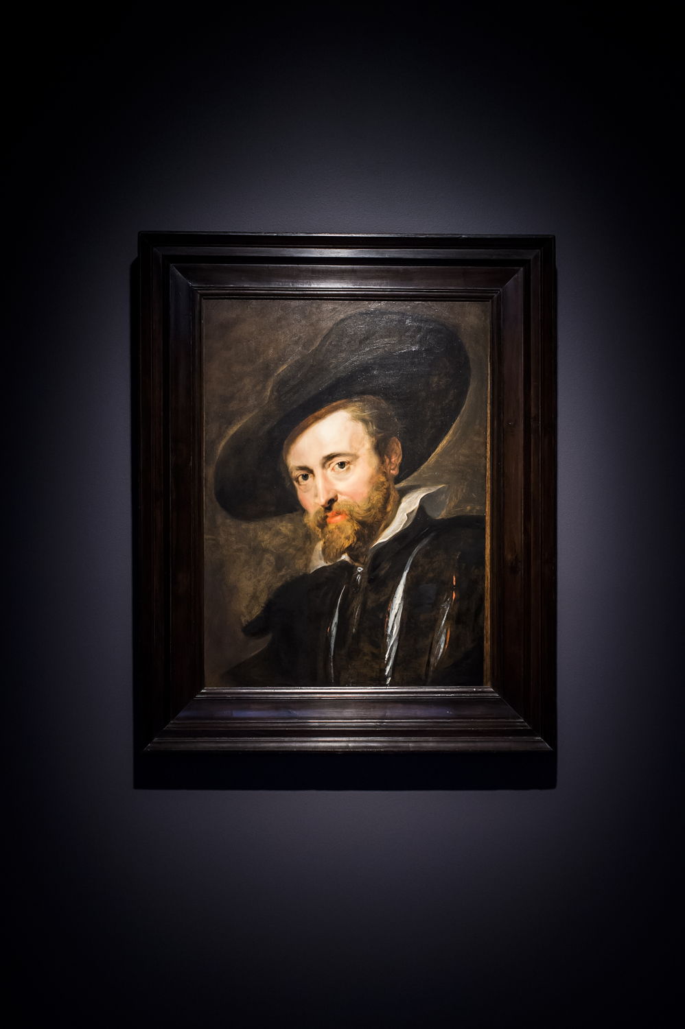 Peter Paul Rubens, Self-portrait, in situ after restoration by KIK-IRPA, 13th of April 2018, photo Sigrid Spinnox