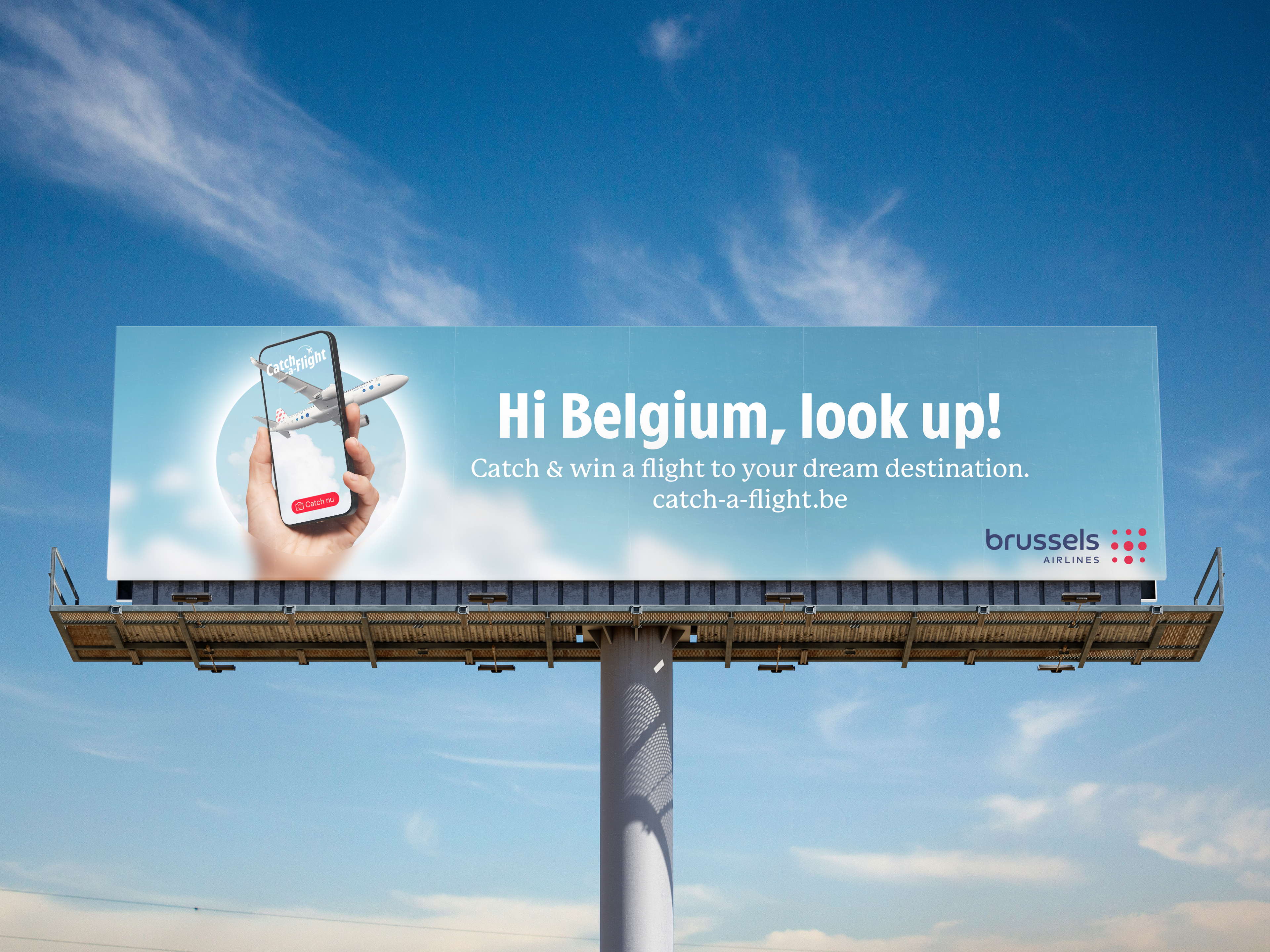 SPOT, CATCH & WIN FLIGHTS WITH TBWA AND BRUSSELS AIRLINES 