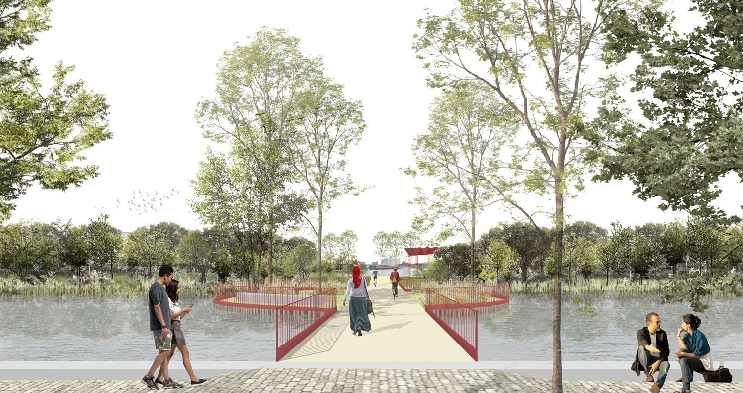 Kalverwei brug Lobroekdok ©StudioPaolaViganò + MAARCH + Sweco Belgium