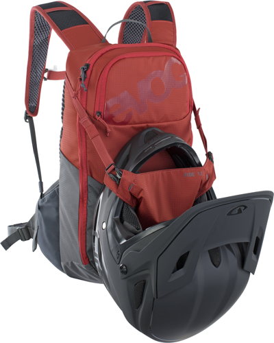 EVOC RIDE 12- chilli red-carbon grey