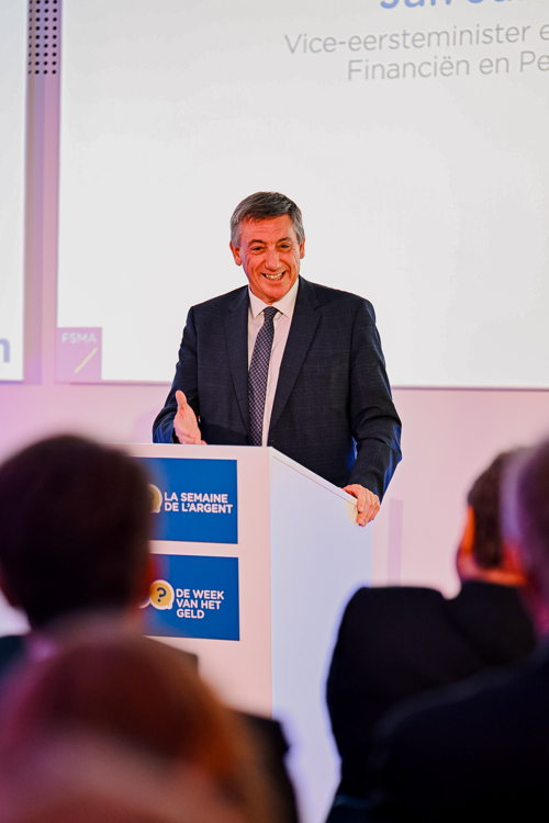 Jan Jambon, vice-Premier ministre et ministre des Finances et des Pensions