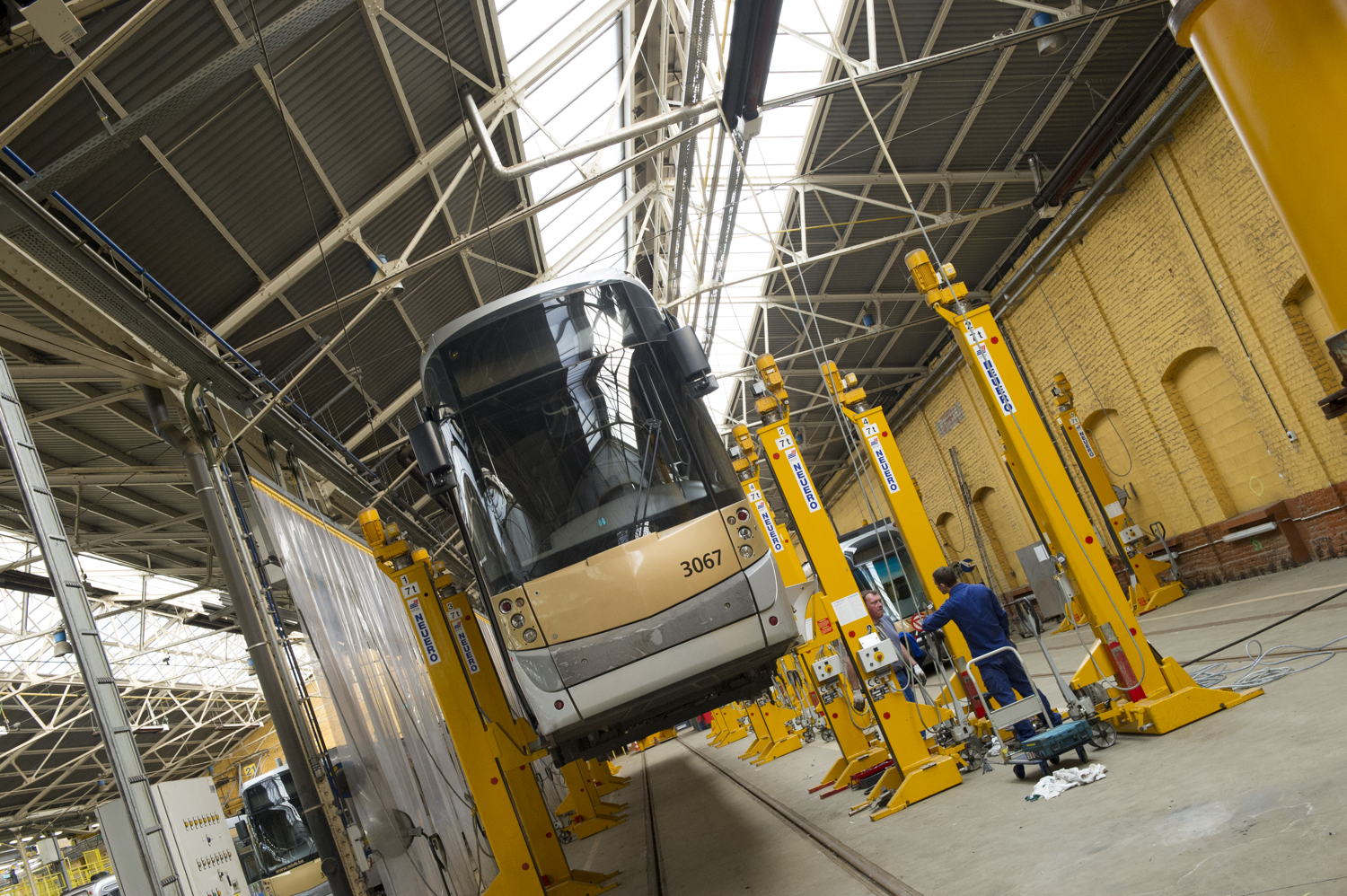 De tramremise in Elsene