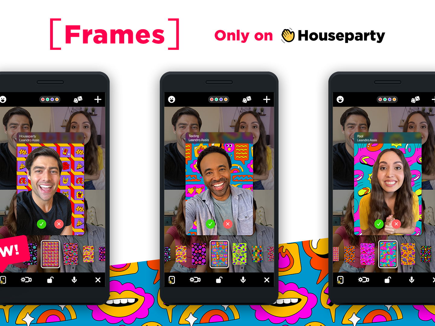 ¡Houseparty presenta [Marcos]!