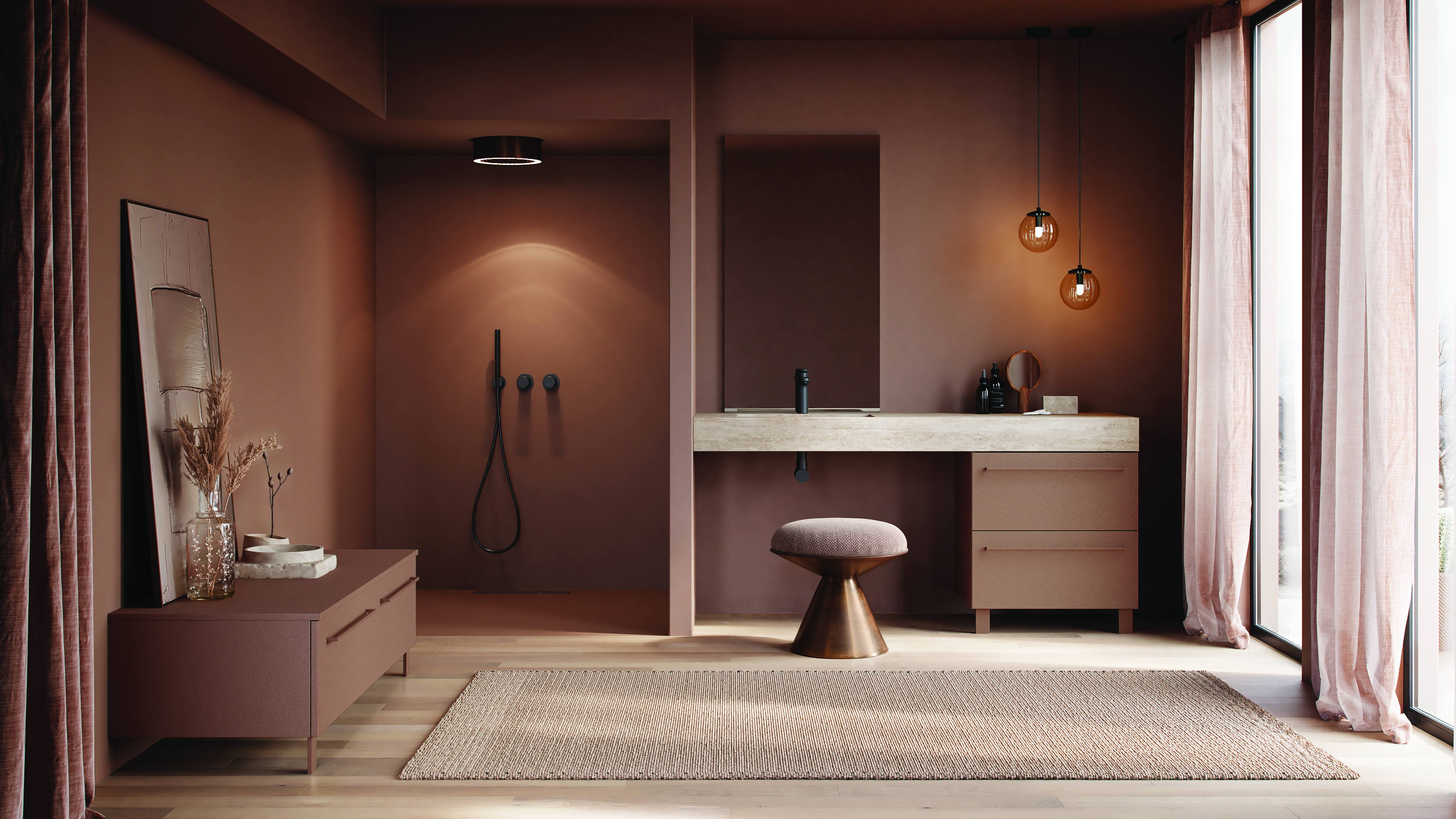 Sneak peek des tendances salle de bains 2026: minimalisme chaleureux, matériaux naturels et touches expressives