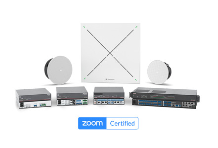 Extron and Sennheiser Bundles Are Now Certified for Zoom Rooms