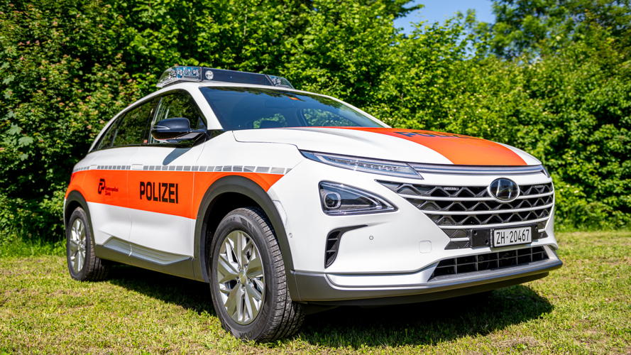 Hyundai NEXO @ Kantonspolizei Zürich