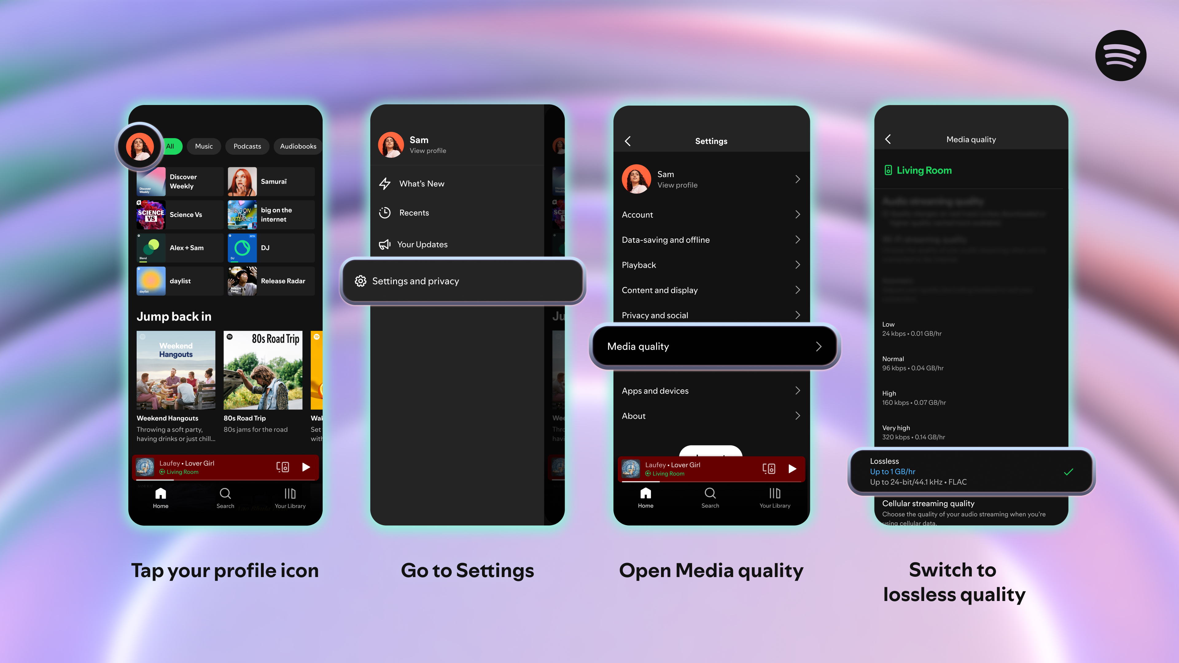 Spotify déploie la fonction tant attendue, Lossless, pour ses utilisateurs Premium