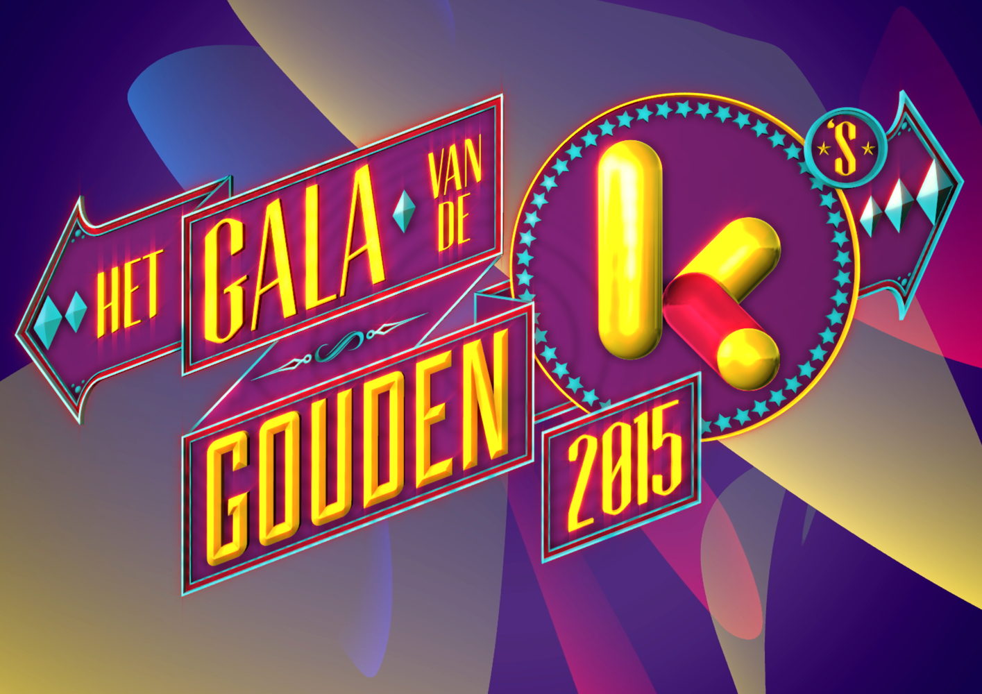 Het logo van het Gala van de Gouden K's - (c) VRT