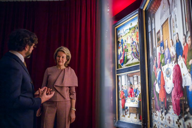 ‘Triptiek met het Laatste Avondmaal’, Dieric Bouts, 1464-1468, M Leuven / Sint-Pieterskerk, foto: © Jasper Jacobs voor M Leuven