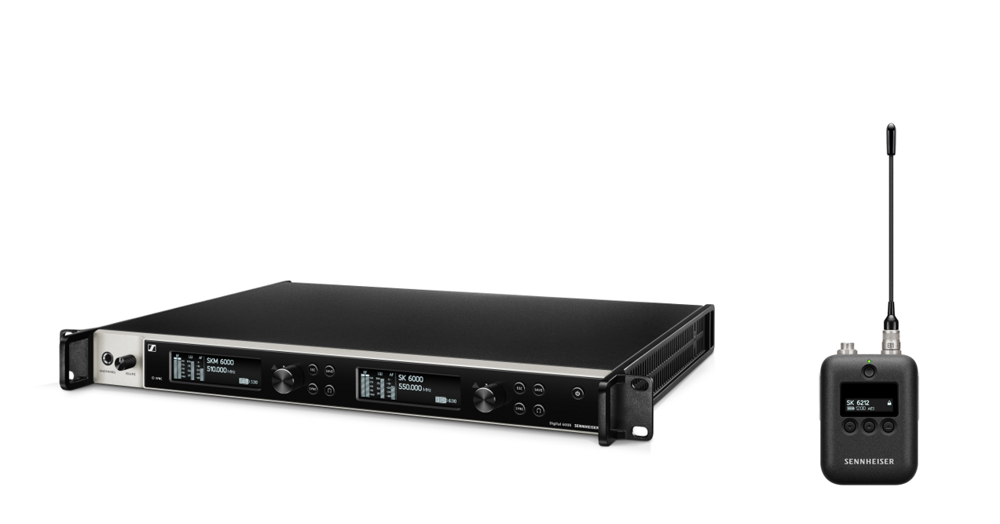 Wireless microphone series Digital 6000.