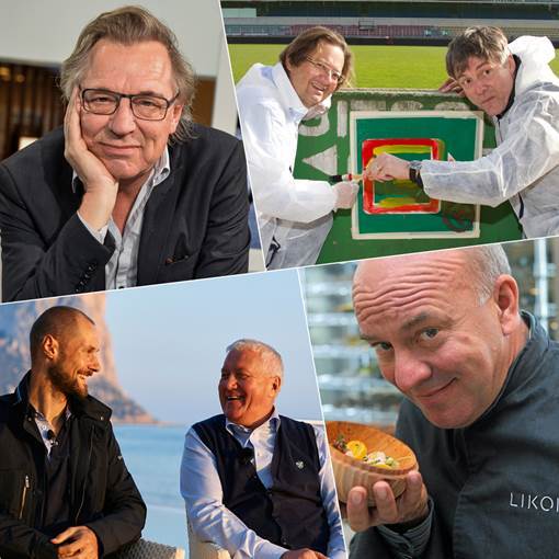 Enkele gasten van Café Coucke op woensdag 3 juni.
(c) VRT