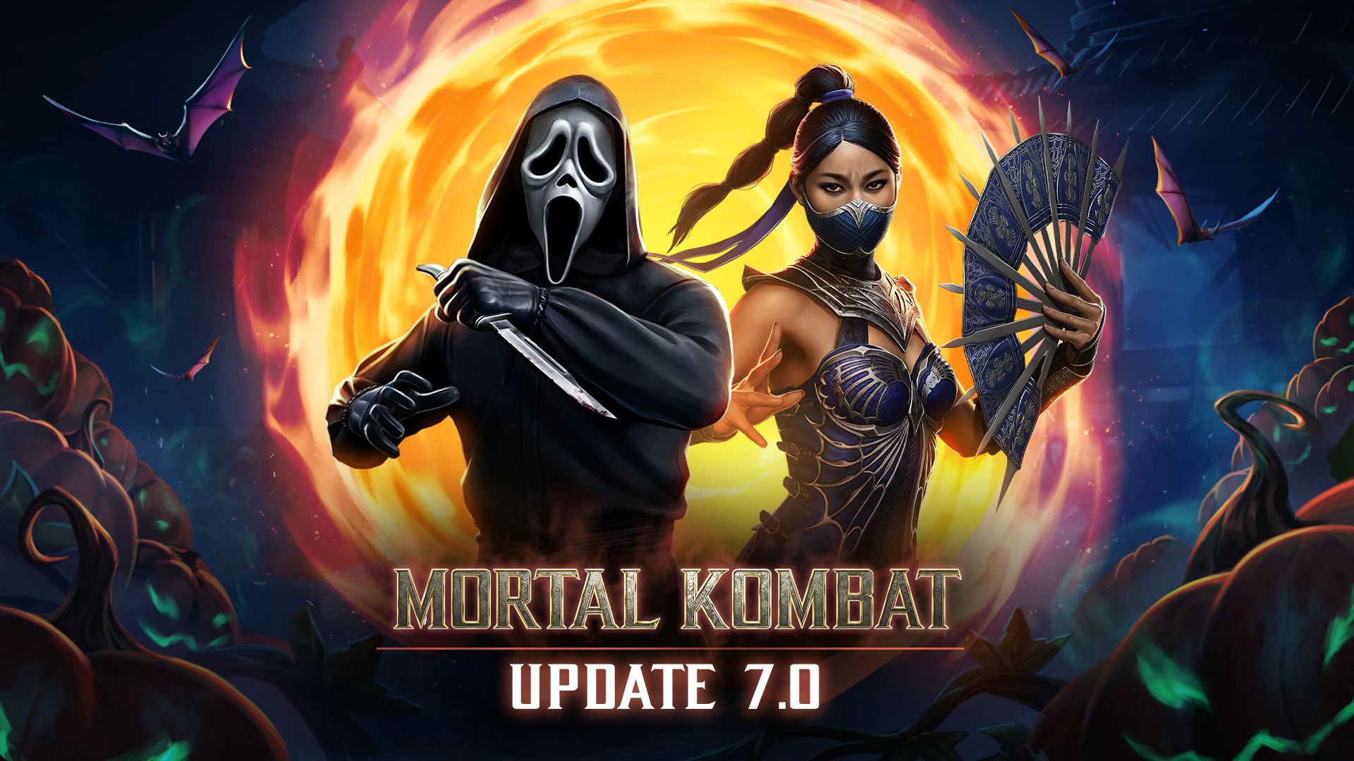 Ghostface et Kitana du Film MK II rejoignent le roster de Mortal Kombat Mobile