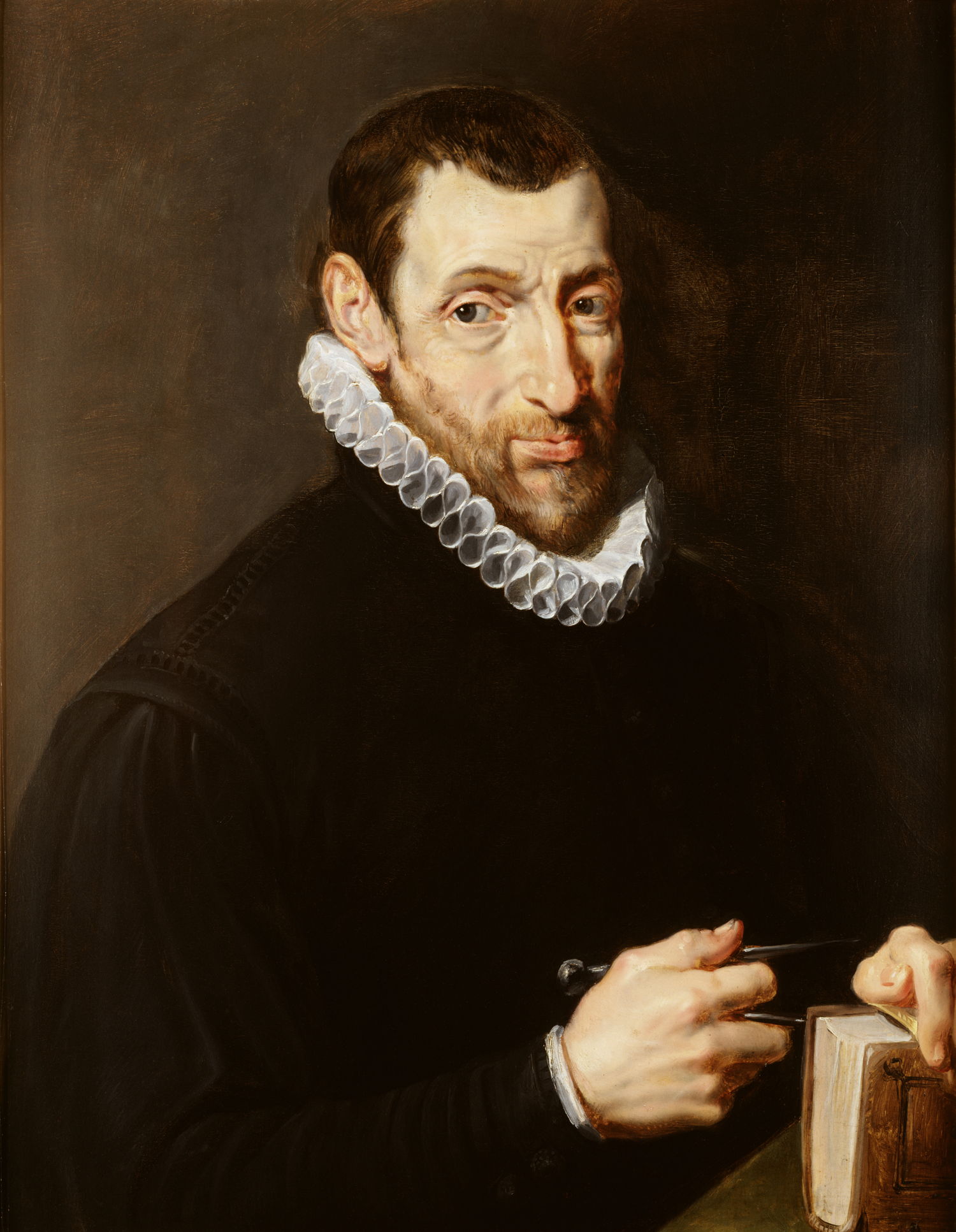 Peter Paul Rubens, Portret van Christoffel Plantin, MPM.V.IV.047, Collectie Stad Antwerpen, Museum Plantin-Moretus | https://dams.antwerpen.be/asset/u1fjPTHaGcNTccCbmXYu4gey#id