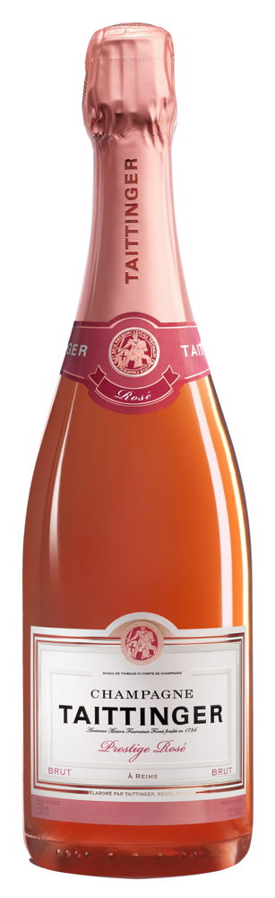 Rosé Bubbly:  
Taittinger Prestige Rosé