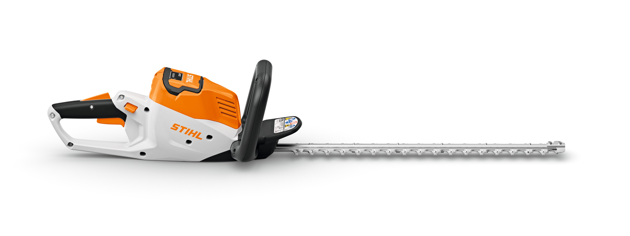 Le nouveau STIHL HSA 50 est un taille-haie polyvalent qui convient pour tailler des haies de taille moyenne. Il est équipé d'un puissant moteur DC.